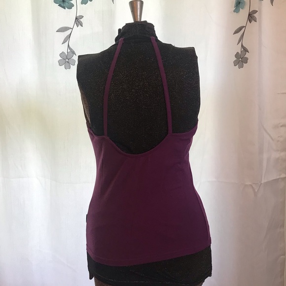 Jazzercise Athletic Top with built-in bras, size M - Picture 2 of 8